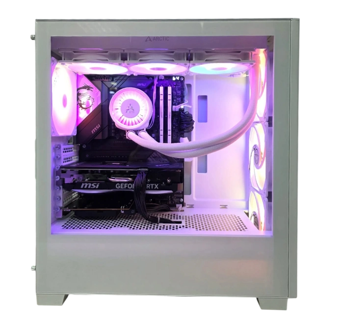 Игровой компьютер 990444 (Core Ultra 9 285K 3,7 ГГц/Intel Z890/64 ГБ DDR5 6 ГГц/1024 ГБ/RTX 5070 Ti 16 ГБ/Wi-Fi/850W/Phanteks 523 XT PRO ULTRA Matte TG RGB White) - купить по выгодной цене!