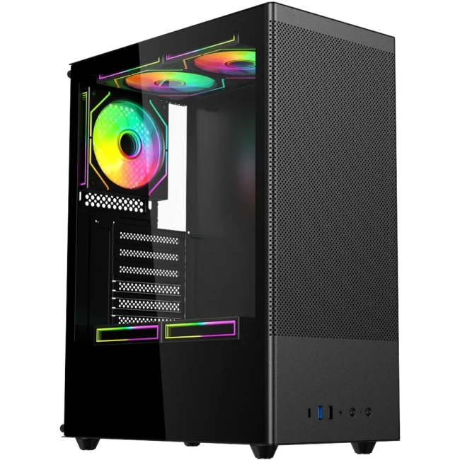 Компьютерный корпус ACD Citadel 108B TG Black (AH-SI2G0-000) купить! 