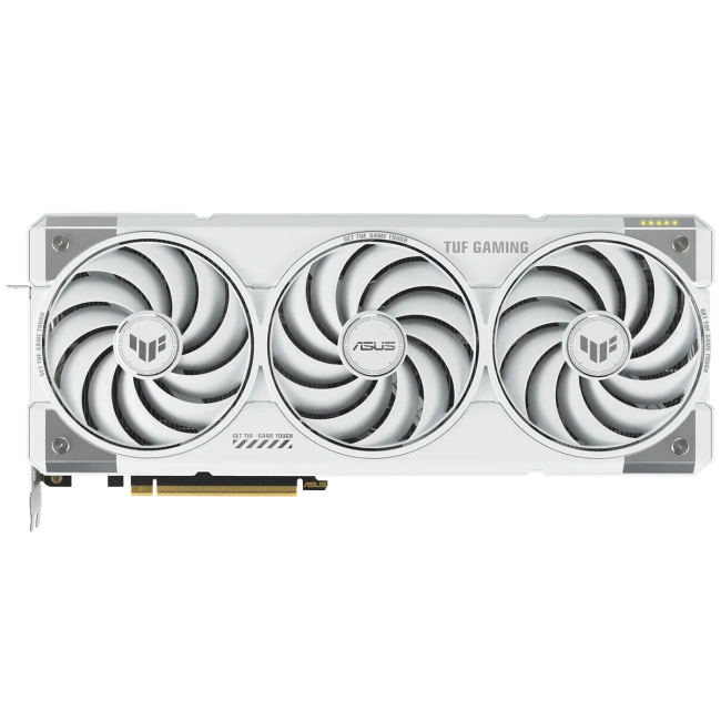 Видеокарта ASUS GeForce RTX 5070 Ti TUF Gaming OC White 16Gb (TUF-RTX5070TI-O16G-WHITE-GAMING), Retail купить! 