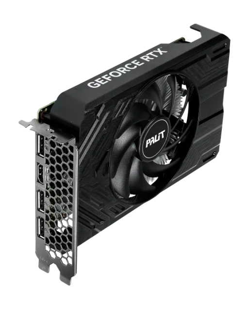 Видеокарта Palit GeForce RTX 4060 8GB STORMX (NE64060019P1-1070F), Retail купить! 
