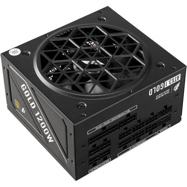Блок питания 1STPLAYER 1200W NGDP GOLD Black (HA-1200BA4) 16 Pin (PCIe 5.1 Connector Cable Details) купить! 