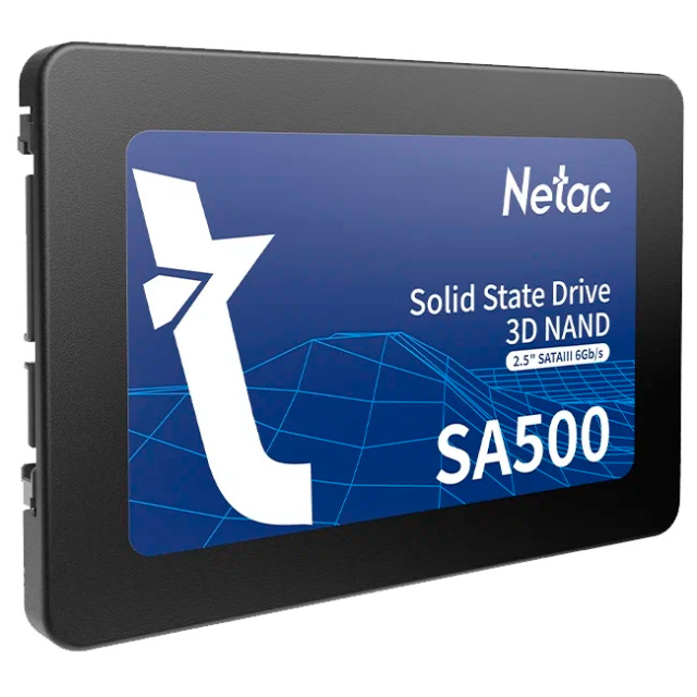 Твердотельный накопитель SSD 1 ТБ 2.5" SATA Netac (NT01SA500-1T0-S3X) купить! 