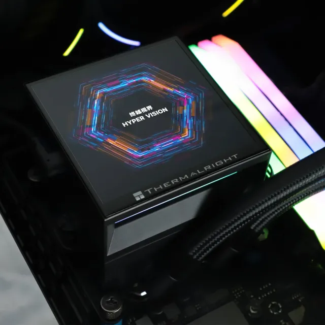 Система водяного охлаждения Thermalright Hyper Vision 360 UB ARGB Black (TRHV360UBAB) купить! 