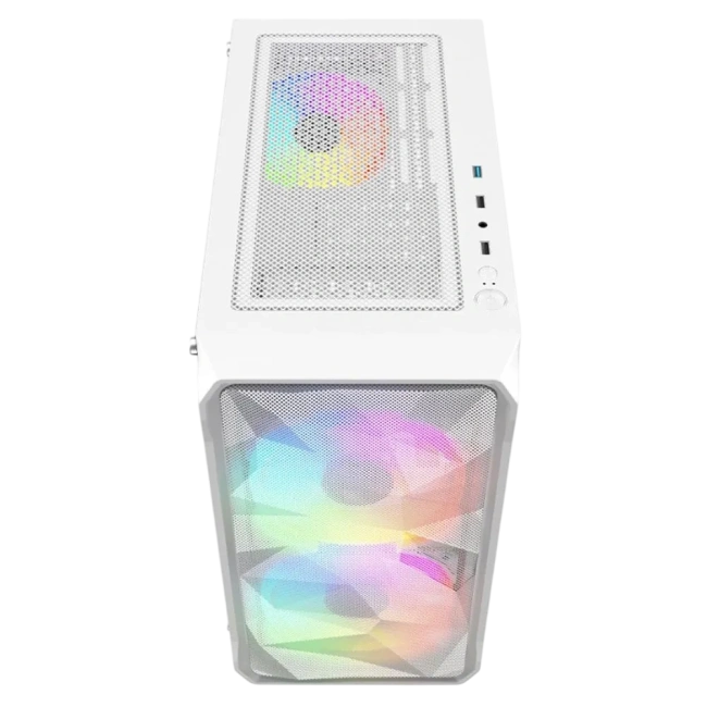 Компьютерный корпус Powercase Mistral Micro A3W TG ARGB White (CMMAW-A3) купить! 