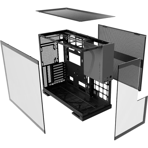 Игровой компьютер 990245 (Core Ultra 5 245KF 4,2 ГГц/Intel Z890/32 ГБ DDR5 6 ГГц/1024 ГБ/RX 9070 XT 16 ГБ/Wi-Fi/800W/Geometric Future Model 5 ARGB Black Gray) - купить по выгодной цене!