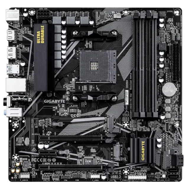 Материнская плата Gigabyte B550M DS3H AC R2 купить! 