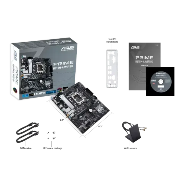 Материнская плата Asus PRIME H610M-A WIFI D4 купить! 
