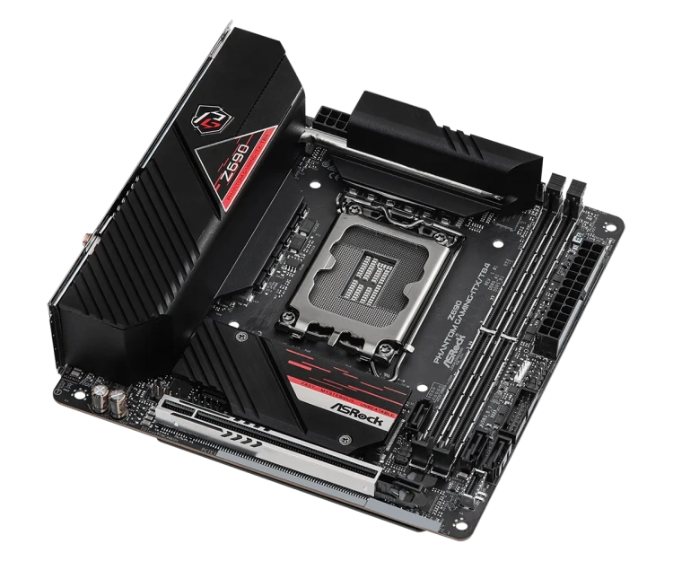 Материнская плата ASRock Z690 Phantom Gaming-ITX/TB4 купить! 