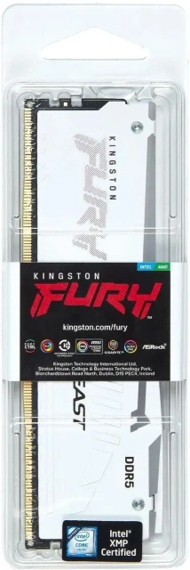 Оперативная память 32 Gb 5600 MHz Kingston FURY Beast RGB White (KF556C36BWEA-32) купить! 