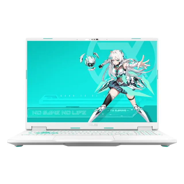 Ноутбук Asus TUF Gaming F16 FA608UM260-0EAEXHB8X10 (AMD Ryzen 7 260/16" 1980x1200/16Gb/1024Gb SSD/NVIDIA GeForce RTX 5060 8Gb/Win 11 Home) Бирюзовый - фото