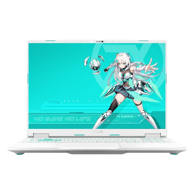 Ноутбук Asus TUF Gaming F16 FA608UM260-0EAEXHB8X10 (AMD Ryzen 7 260/16" 2560x1600/16Gb/1024Gb SSD/NVIDIA GeForce RTX 5060 8Gb/Win 11 Home) Бирюзовый - фото