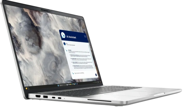 Ноутбук Dell Pro 16 Plus (Core Ultra 7 226V 5.0Ghz/16" 1920x1200/16Gb/512Gb SSD/Intel Arc 140V/Wi-Fi/BT/Win 11 Pro) Silver - фото