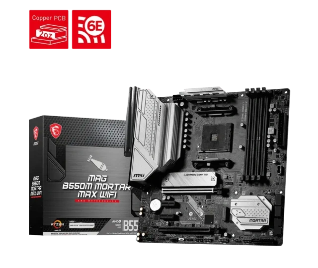 Материнская плата MSI MAG B550M MORTAR MAX WIFI купить! 