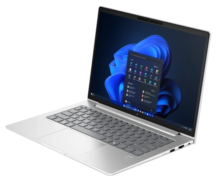 Ноутбук HP EliteBook 640 G11 (Core Ultra 5 125U/14"/1920x1200/16Gb/512Gb SSD/Intel Graphics/Wi-Fi/Bluetooth/DOS) Silver - фото