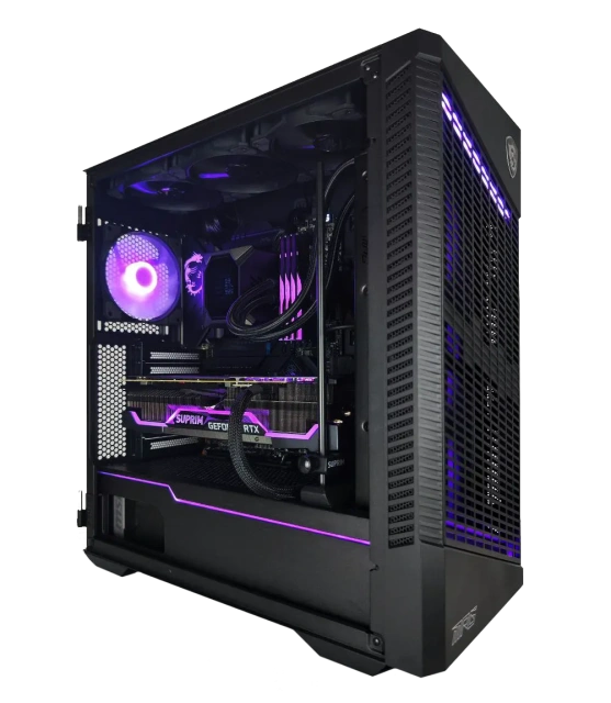 Игровой компьютер 681117 (Core i7-13700 2.1 ГГц/B760/64 ГБ DDR5 5.6 ГГц/512 ГБ SSD/GeForce RTX 4060 Ti /Wi-Fi/Блок 850W/Корпус MSI MPG VELOX 100P AIRFLOW/Win 10 Pro Trial) - купить по выгодной цене!
