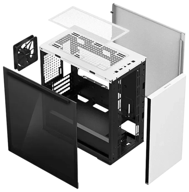 Компьютерный корпус Deepcool MACUBE 110 WH (R-MACUBE110-WHNGM1N-G-1) купить! 