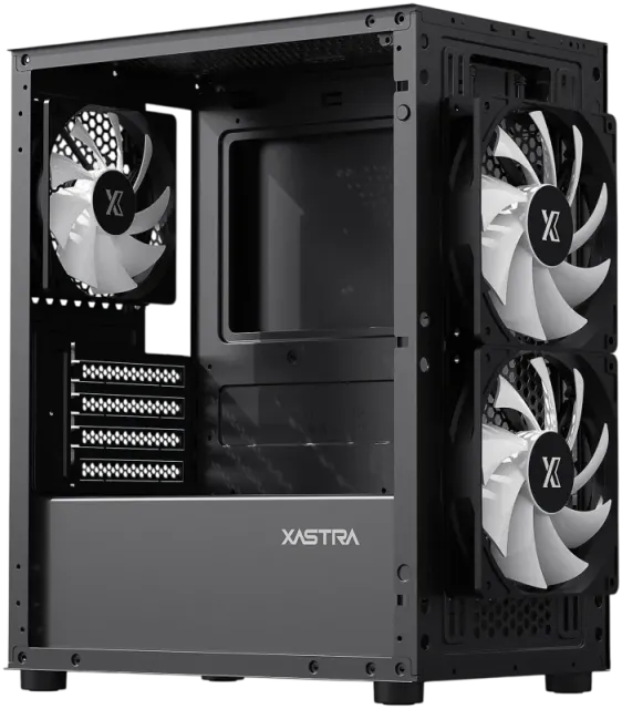 Компьютерный корпус XASTRA A303M 3ARGB Black (A303M-2FC14A-1FC12A-D) купить! 