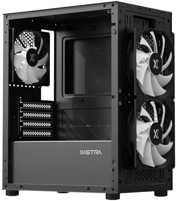 Компьютерный корпус XASTRA A303M 3ARGB Black (A303M-2FC14A-1FC12A-D) купить! 