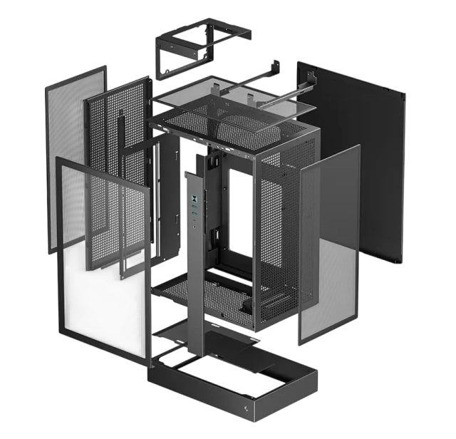 Компьютерный корпус Deepcool CH170 PLUS TG Black купить! 