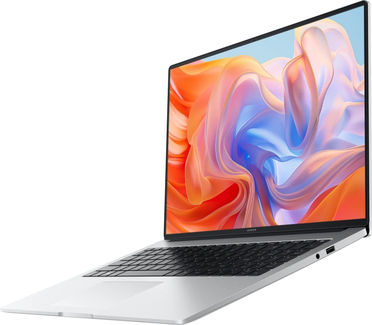 Ноутбук HONOR MagicBook X16 Plus 2024 (Ryzen 7 8845HS/16.1"/2560x1600/32Gb/2Tb SSD/Radeon 780M/Win 11 Home) Silver - фото