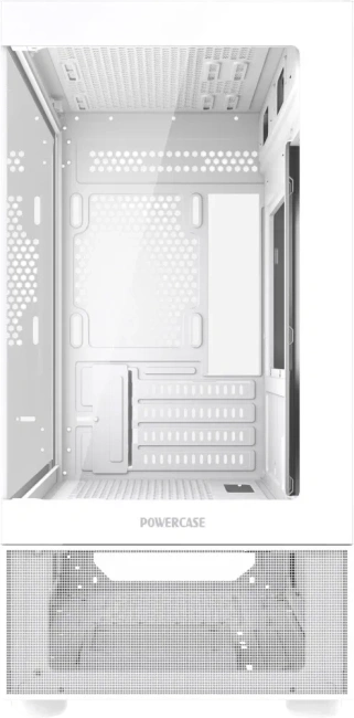 Компьютерный корпус Powercase Vision Micro M2 TG White (CVMWM2-L0) купить! 
