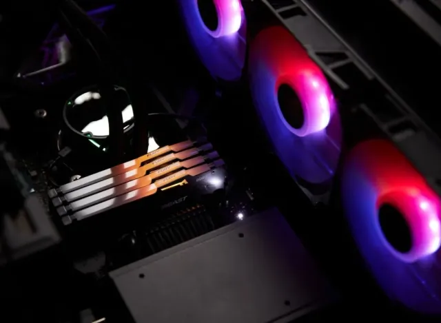 Оперативная память 8 Gb 6000 MHz Kingston FURY Beast RGB EXPO Black (KF560C36BBEA-8) купить! 