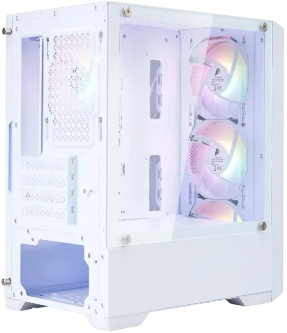 Компьютерный корпус 1STPLAYER BULLET HUNTER H2 White (H2-WH-4F1-W) купить! 