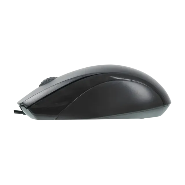 Бесшумная мышь Rapoo N1600 Silent USB Black проводная