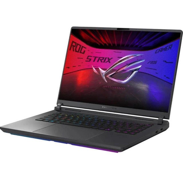 Ноутбук Asus ROG Strix 16 G615JMR-AS74 (Core i7-14650HX/16" 2560x1600/16Gb/1Tb SSD/NVIDIA GeForce RTX 5060/Win 11 Home) Gray - фото
