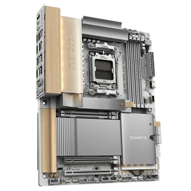 Материнская плата Gigabyte X870E AERO X3D WOOD купить! 