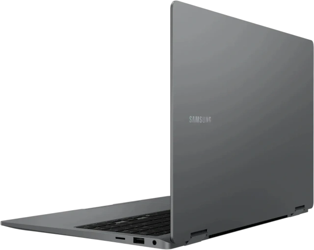 Ноутбук Samsung Galaxy Book 5 360 NP750QHA-KA1 (Ultra 7 256V/15.6" 1920x1080, AMOLED, Сенсорный/16Gb/512b SSD M.2/Intel Arc 140V (8gb)/Win 11 Home) Gray - фото