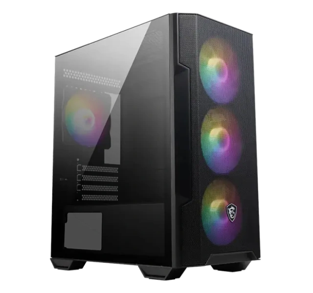Компьютерный корпус MSI MAG FORGE M100R ARGB TG Window (306-7G20R21-809) Black купить! 