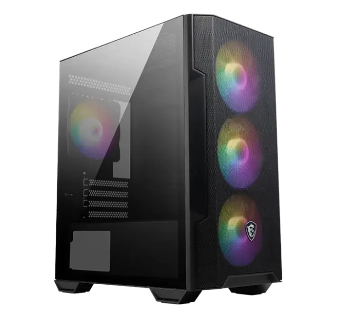 Компьютерный корпус MSI MAG FORGE M100R ARGB TG Window (306-7G20R21-809) Black купить! 