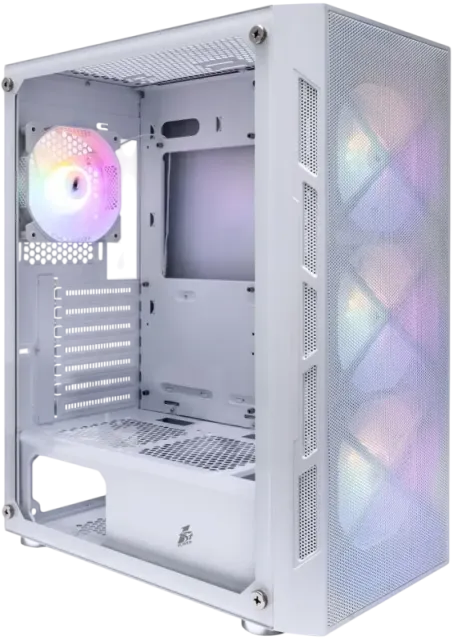 Компьютерный корпус 1STPLAYER FIREBASE XP LED White (XP-WH-4F1-W) купить! 