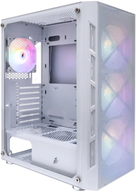 Компьютерный корпус 1STPLAYER FIREBASE XP LED White (XP-WH-4F1-W) купить! 