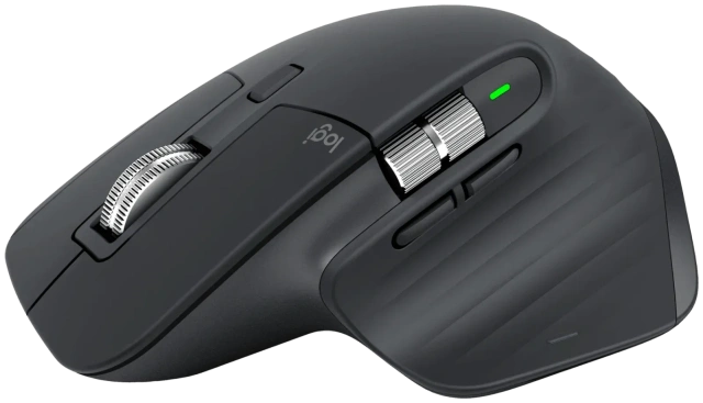Мышь беcпроводная Logitech MX Master 3S Bluetooth GRAPHITE (910-006559)