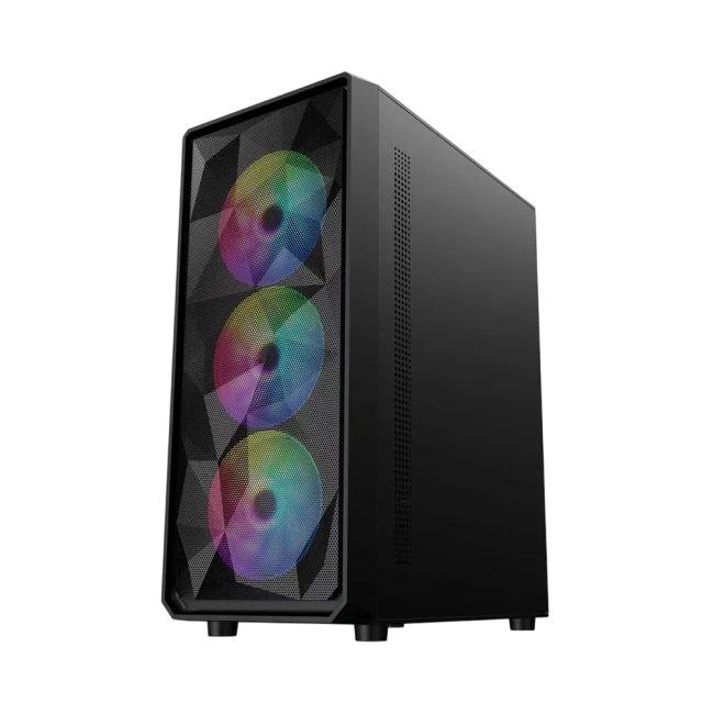 Компьютерный корпус 1STPLAYER FD3 (FD3-BK-4F1) Black купить! 