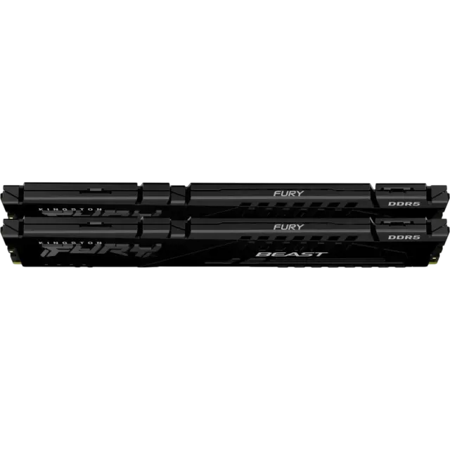 Оперативная память DDR5 32Gb 6400MHz Kingston Fury Beast (KF564C32BBK2-32) (2x16Gb KIT) купить! 