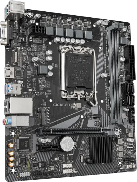 Материнская плата Gigabyte H610M H V3 DDR4 купить! 