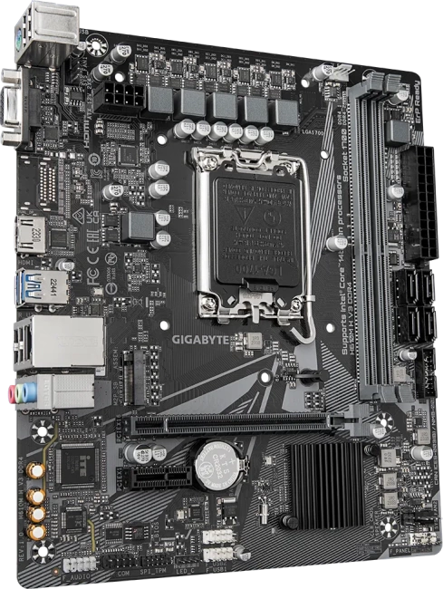 Материнская плата Gigabyte H610M H V3 DDR4 купить! 