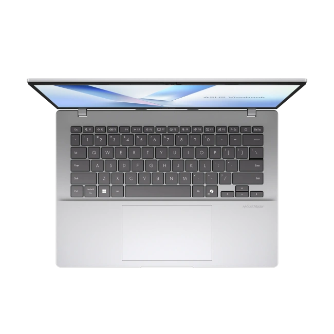 Ноутбук Asus VivoBook 14 X1407QA-BS56 (Snapdragon X X126100/14" WUXGA/16Gb/512Gb SSD/Adreno GPU/Win 11 H) Silver - фото