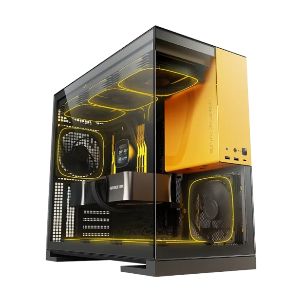 Игровой компьютер 992945 (Ryzen 7 7700X 4.5 ГГц/AMD X870/32 ГБ DDR5 6.0 ГГц/1024 ГБ SSD/RTX 5060 Ti 16 ГБ/Wi-Fi/850W/Geometric Future Model 5 ARGB Black Yellow) - купить по выгодной цене!