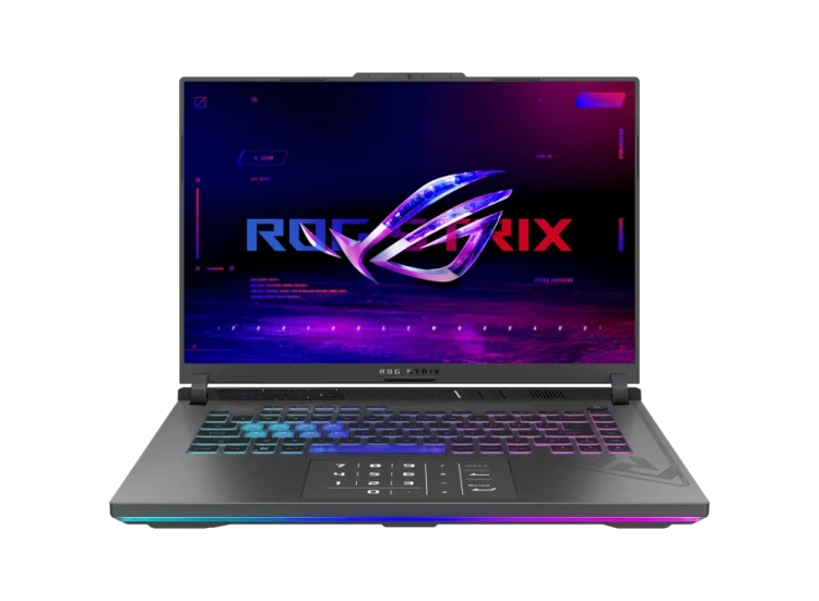 Ноутбук ASUS ROG Strix G16 G614JIR (Core i9 14900HX/16"/2560x1600/32Gb/2Tb SSD/RTX 4070/Win 11 Pro) Green - фото