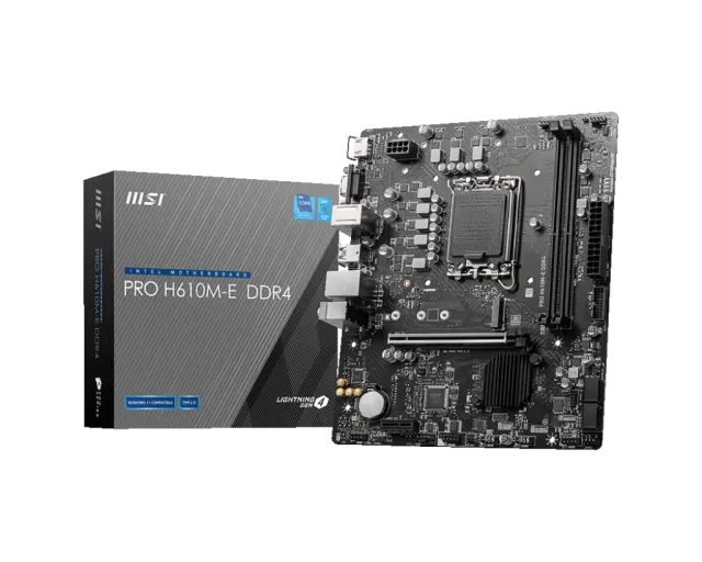 Материнская плата MSI PRO H610M-E DDR4 купить! 