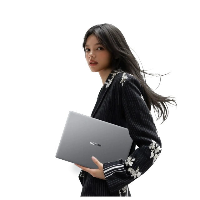 Ноутбук HONOR MagicBook X14 Plus FRB-X (Intel Core 5 220H/14" 1920x1200/16Gb/512Gb SSD/Intel Graphics/Win 11 Home) 5301ALWC_L,Серый, Русская раскладка - фото