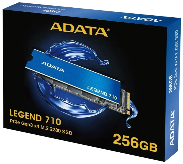 Твердотельный накопитель SSD 256 ГБ M.2 NVMe ADATA (ALEG-710-256GCS) купить! 