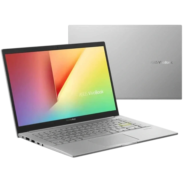 Ноутбук Asus VivoBook 14 K413JA-EB579 (Core i7 1065G7/14" FHD/8Gb/512Gb SSD/Intel UHD Graphics/no OS) Серебристый - фото