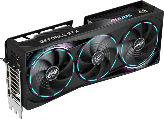 Видеокарта Gigabyte GeForce RTX 5080 AORUS MASTER OC 16Gb (GV-N5080AORUS M-16GD), Retail купить! 