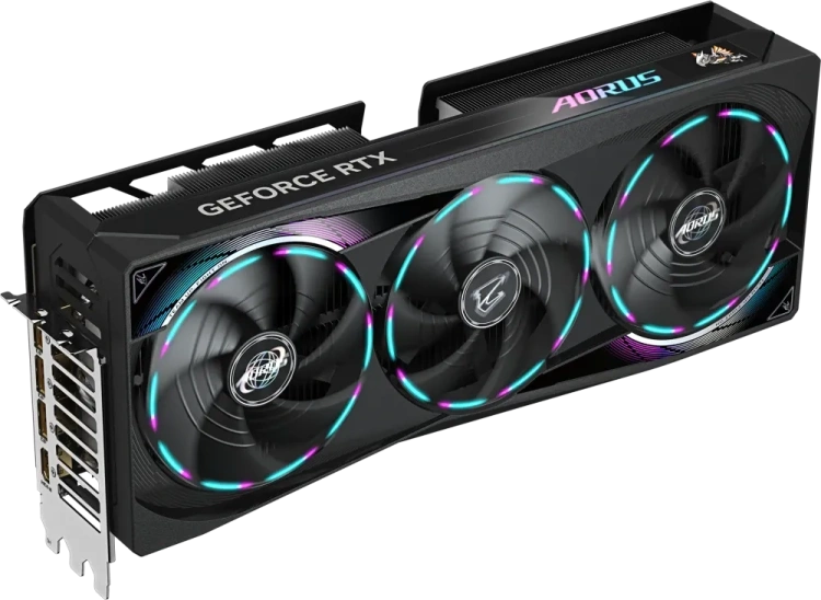 Видеокарта Gigabyte GeForce RTX 5080 AORUS MASTER OC 16Gb (GV-N5080AORUS M-16GD), Retail купить! 