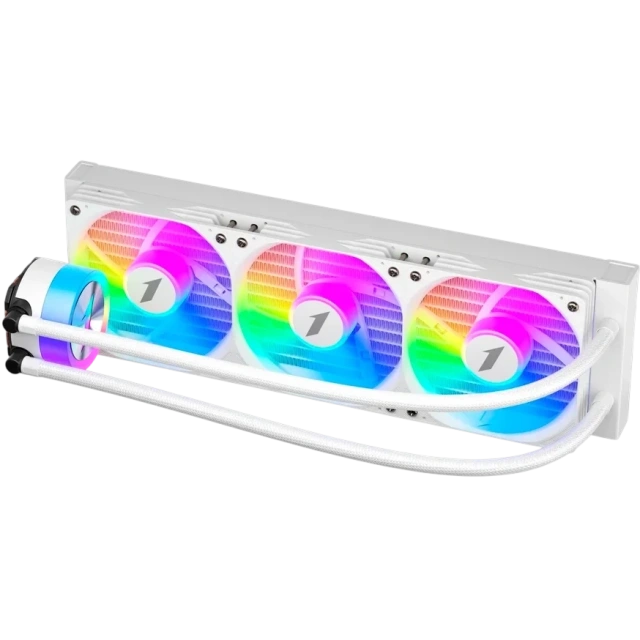 Система жидкостного охлаждения для процессора 1STPLAYER TS1 360 ARGB White (TS1-360-WH) купить! 